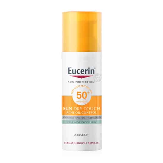Eucerin Sun Dry Touch Acne Oil Control SPF50+ PA++++ 50ml