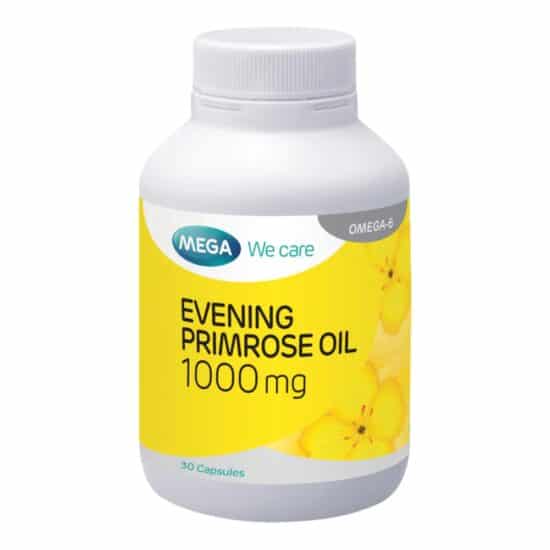 Mega We Care Evening Primrose Oil 1000 mg (30 Caps)