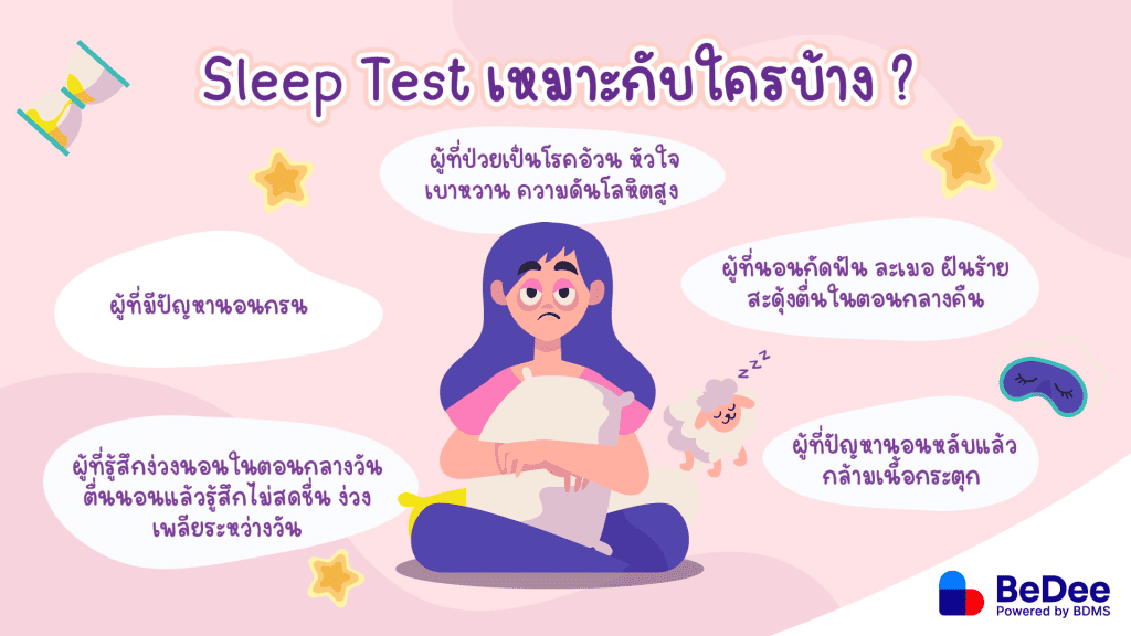 Sleep Test Routine Sleep Test ตรวจการนอนหลับคืออะไร ใครควรตรวจบ้าง? - BeDee
